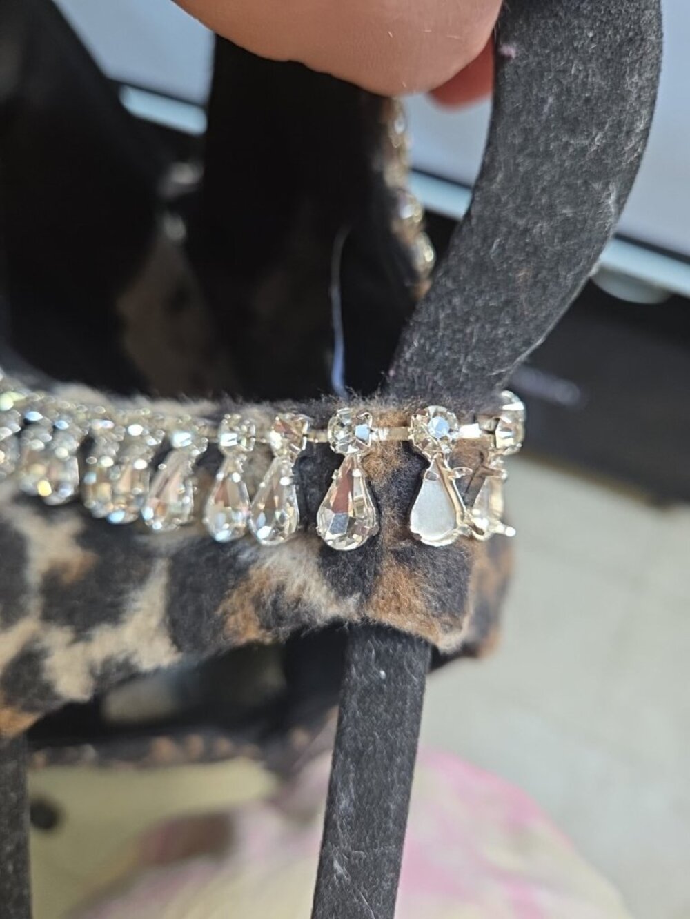 BCBG Womens Sleeveless Jewel Neck Animal Print Sheath Mini Dress Size 8 New NWT - Picture 5 of 7